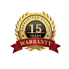 15 Year Warranty