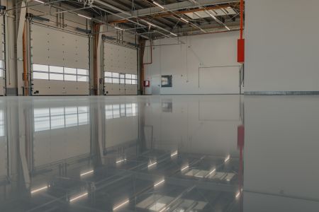 Warehouse epoxy flooring